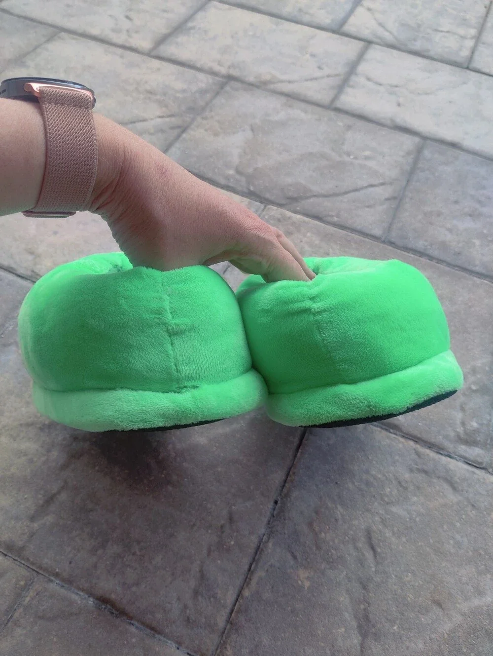 Luigi Plush Character Kids  Slippers
